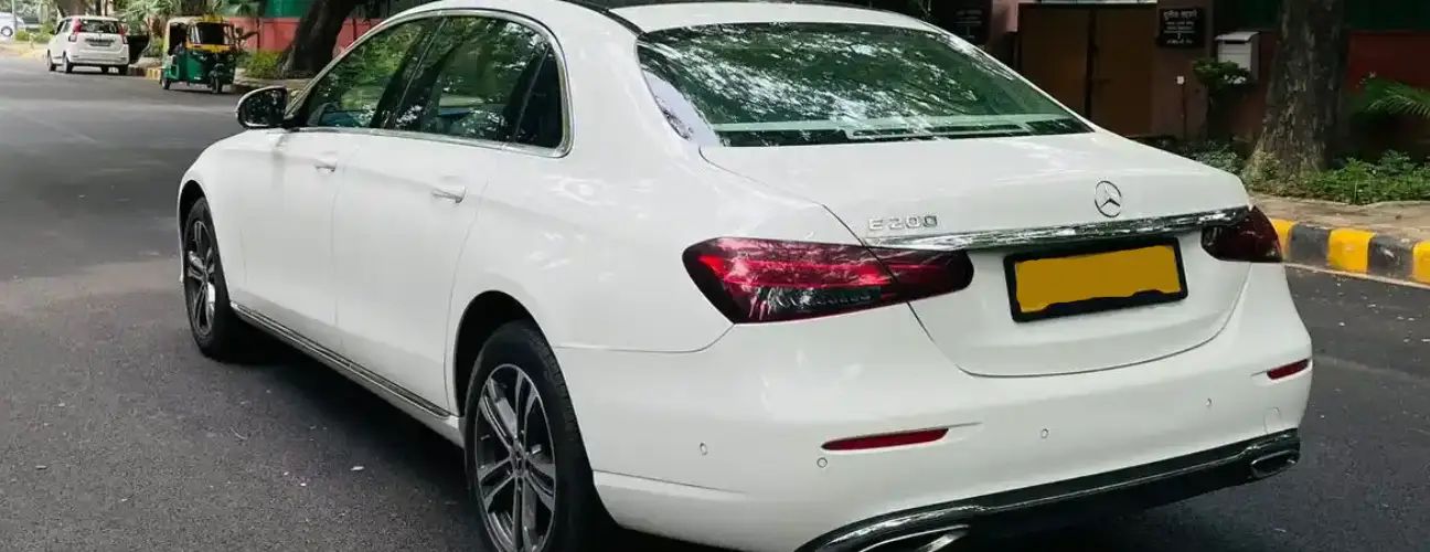 Mercedes E Class chauffeur-driven car in Jaipur