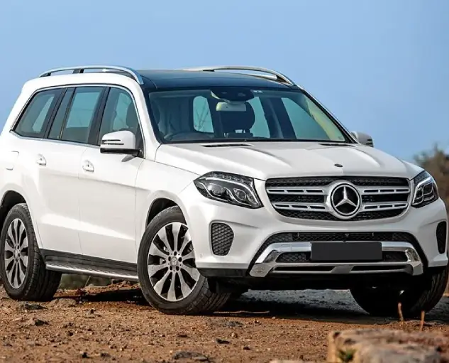 Mercedes GLS luxury SUV with chauffeur for rent in Jaipur