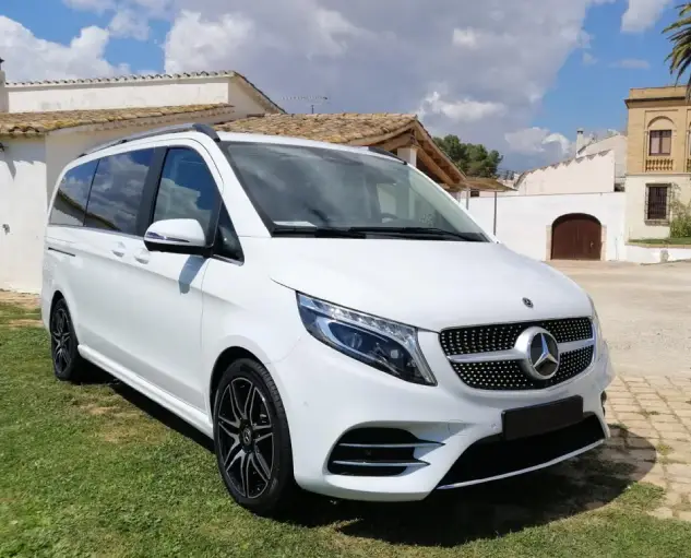 Mercedes V Class chauffeur-driven rental car in Jaipur