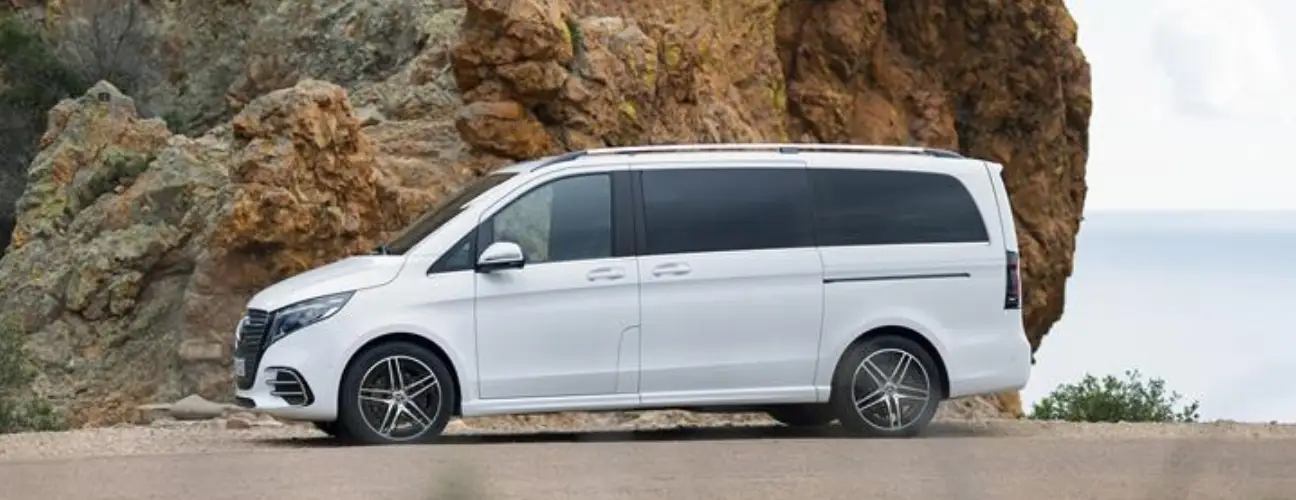 Mercedes V Class luxury interior and seating